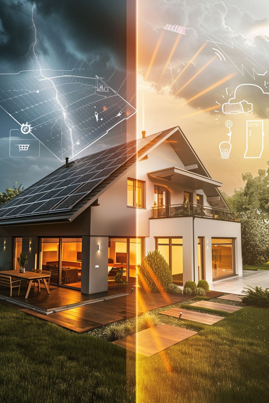 Schaden an der PV Anlage durch Unwetter